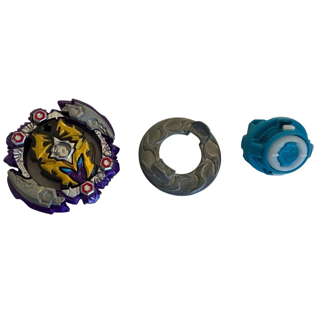 Beyblade Burst QuadDrive Destruction Belfyre Purple Gold Silver Battling Top